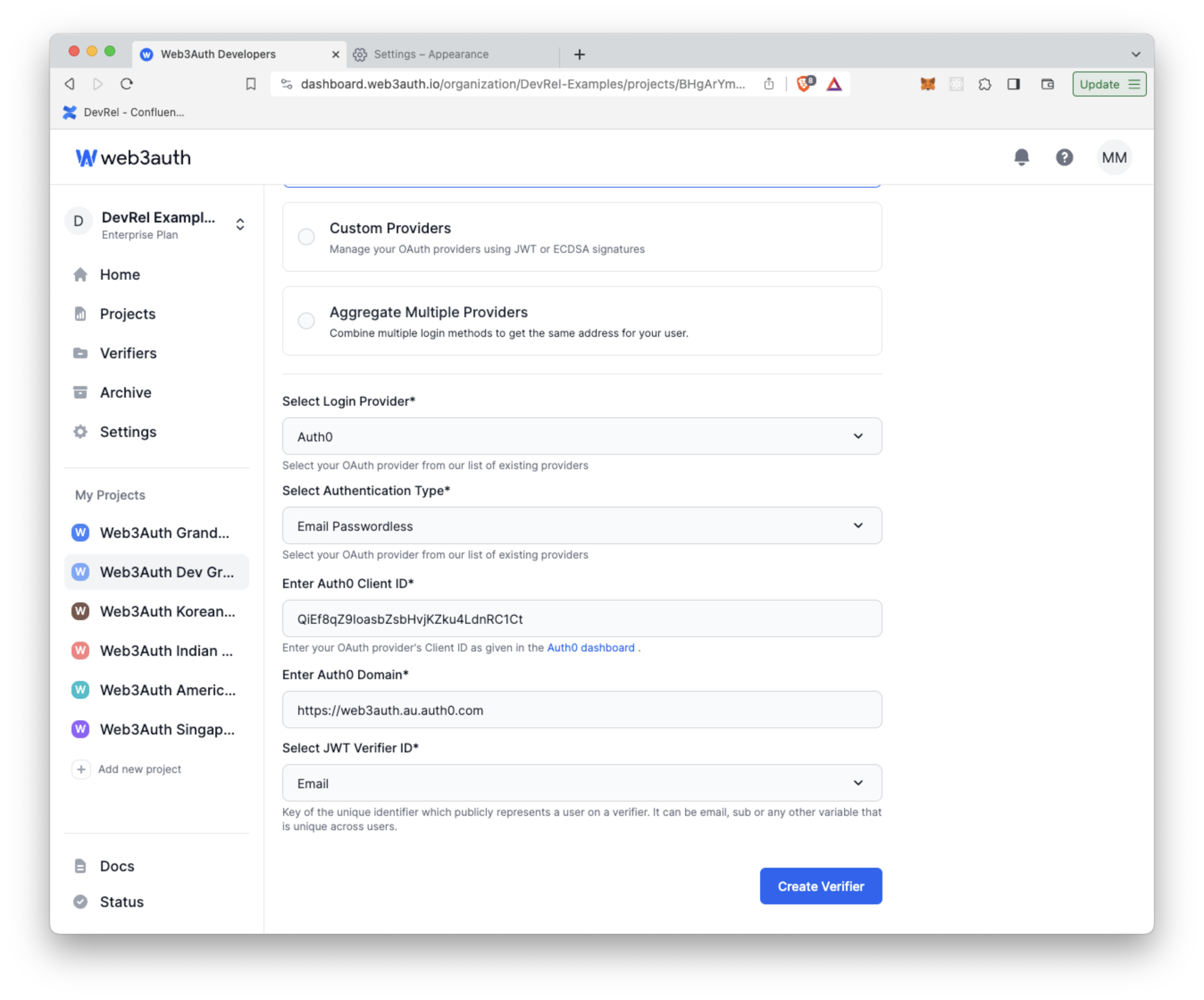 Create Email Verifier